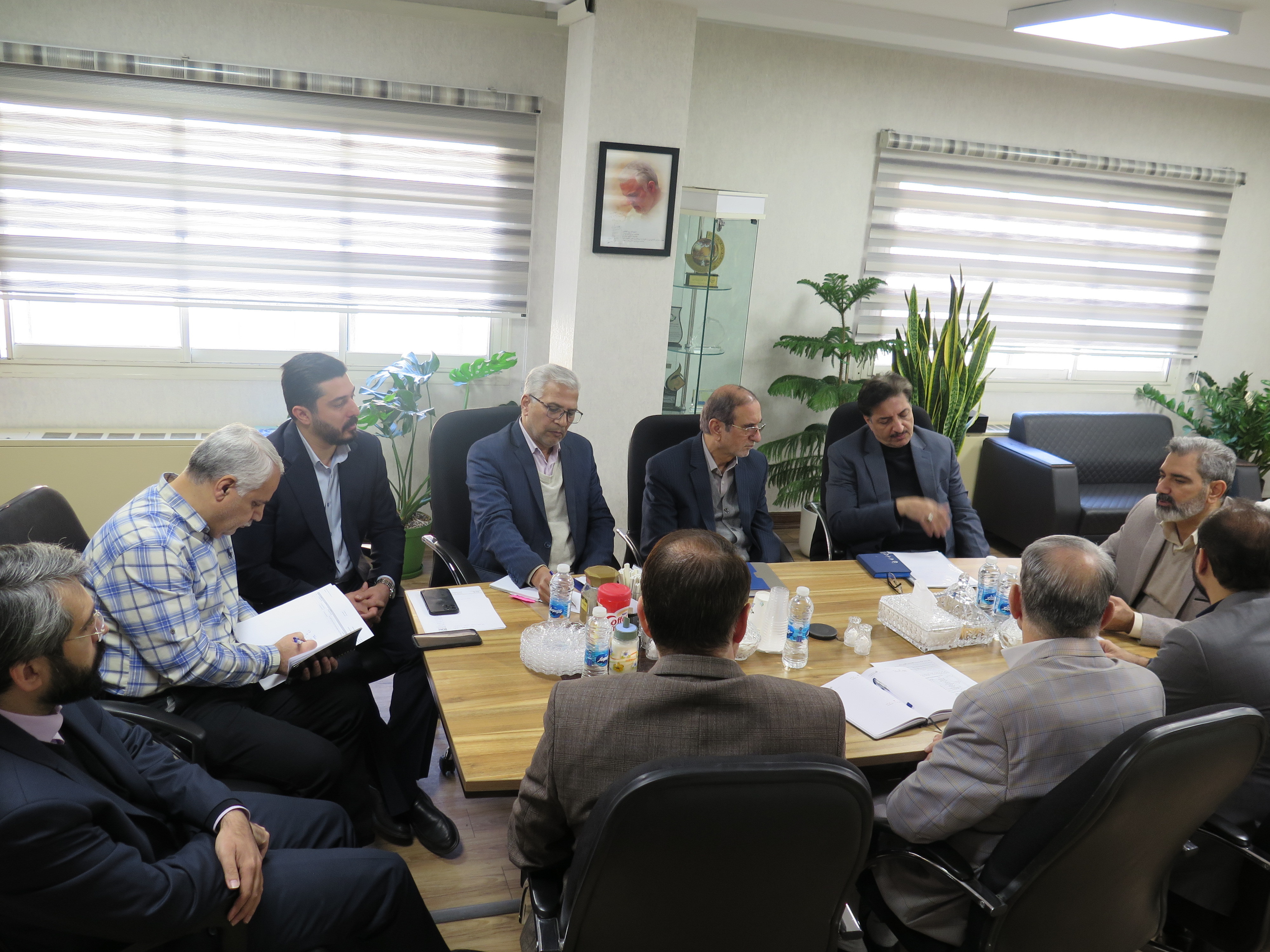 جلسه شورای معاونین موسسه جها نصر برگزار گردید.