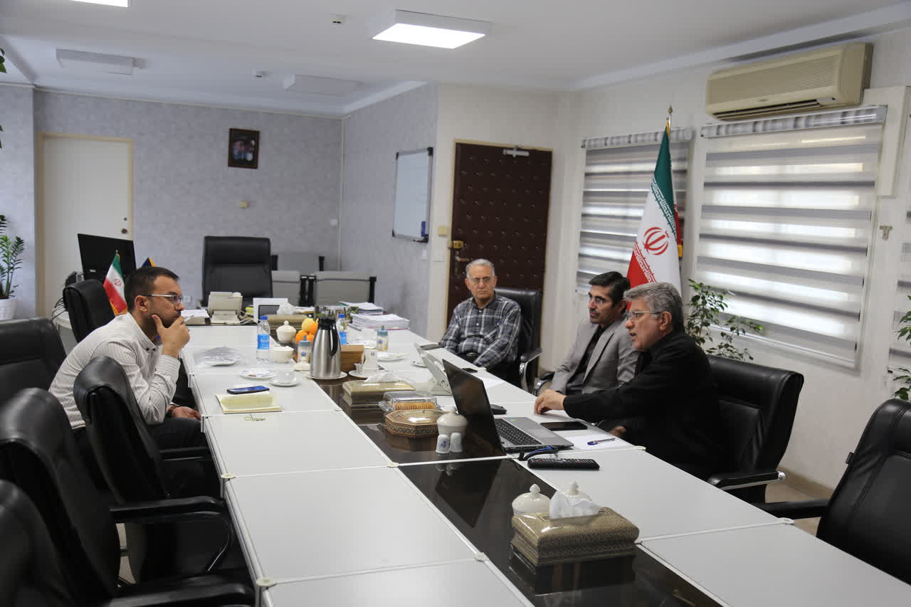 جلسه مدیرعامل موسسه با مسئول هماهنگ کننده پروژه های کشور عراق
