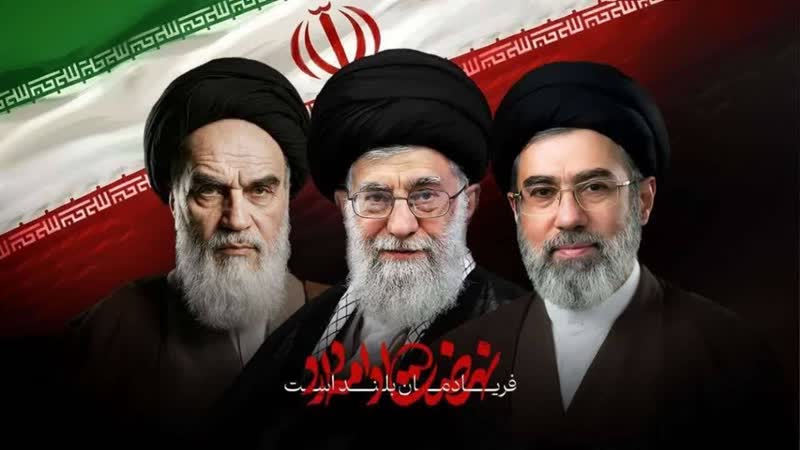 دست خدا بر سر ما     خامنه ای رهبر ما